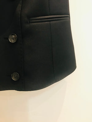 Black waistcoat