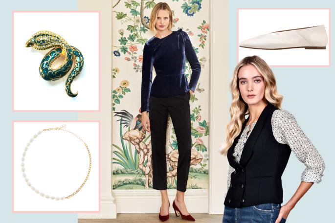 Anna Murphy, Fashion Editor of The Times features MP Waistcoat