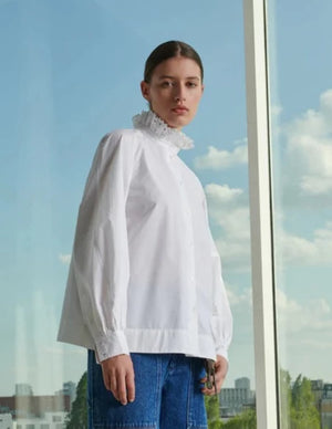 White Cotton Villandry Shirt