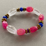 Scottish Stretchy Bead Bracelet