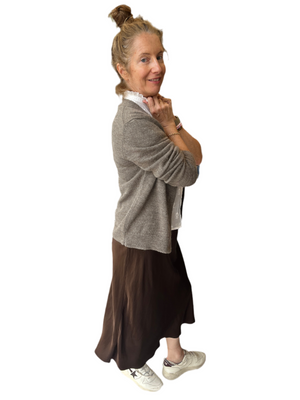 Beige Angie Cardigan