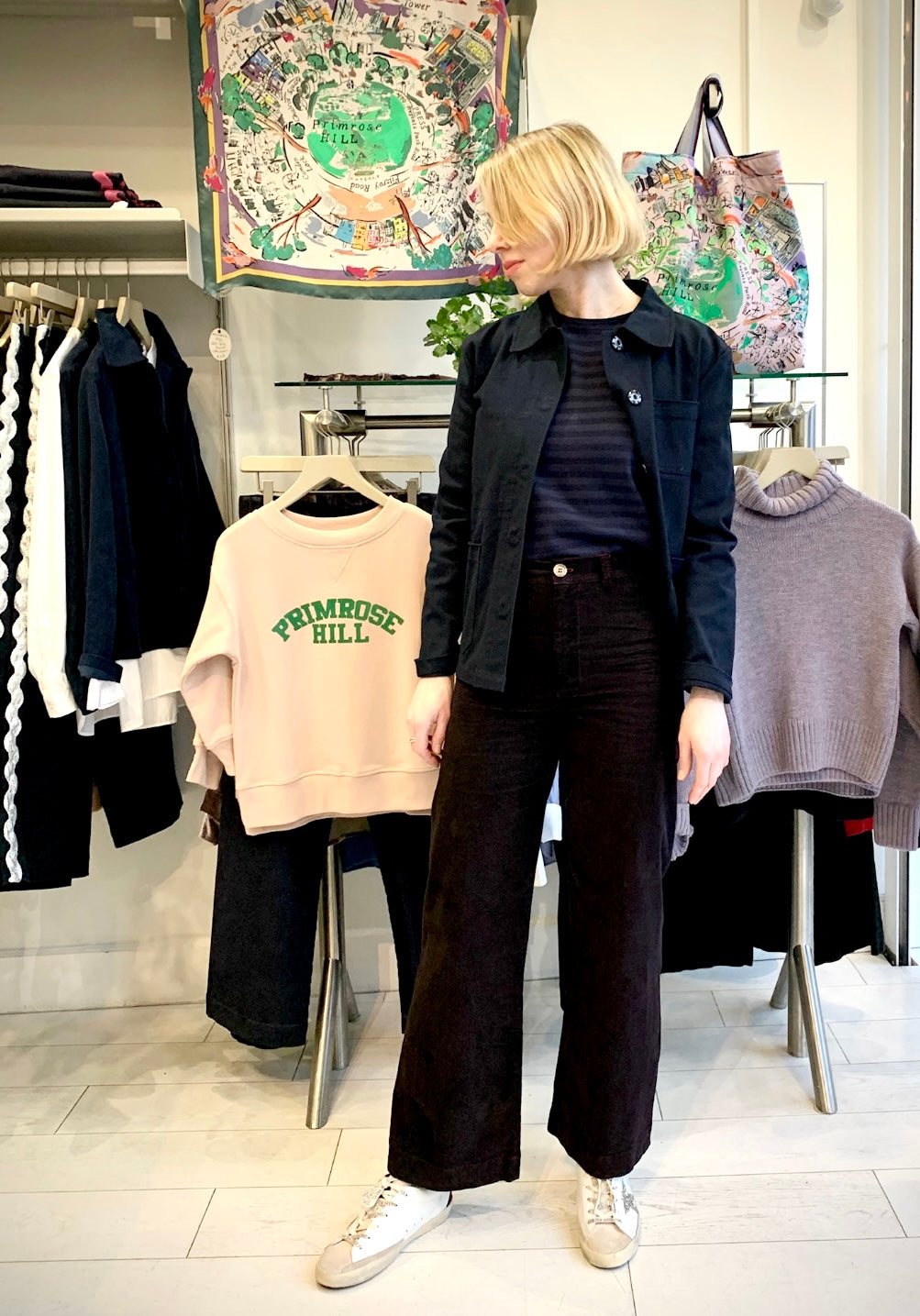 Burgundy Sailor Pincord Pant