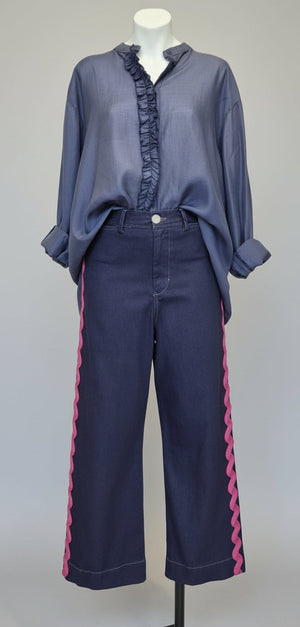 RIc Rac Navy Twill Sailor Pant