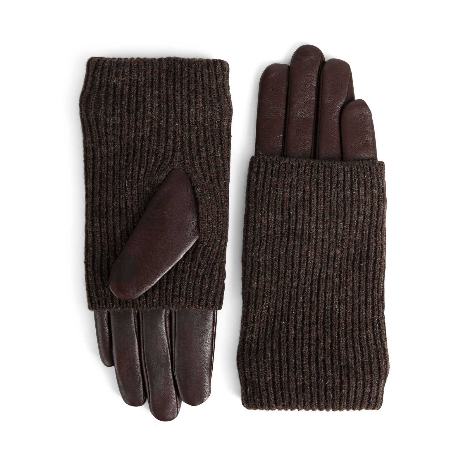 Helly Gloves - Burgundy, Black & Brown - PRESS Primrose Hill