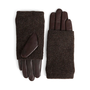 Helly Gloves - Burgundy, Black & Brown - PRESS Primrose Hill