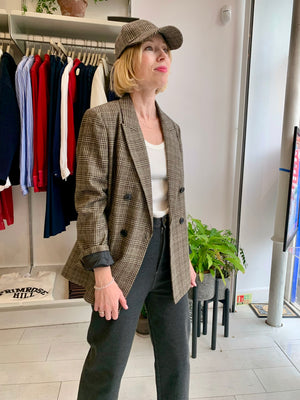 Wool Check Fred Jacket