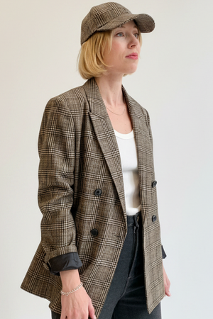Wool Check Fred Jacket