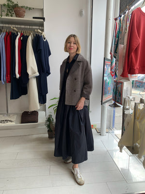 Connie Houndstooth Peacoat