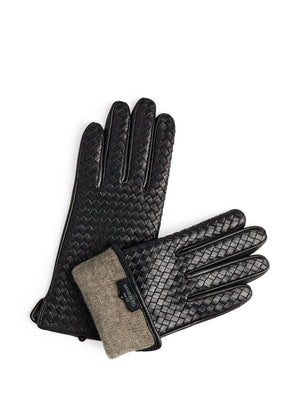 Melia Weave Gloves - Burgundy, Black or Brown