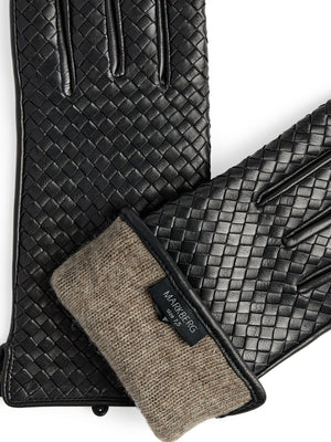 Melia Weave Gloves - Burgundy, Black or Brown