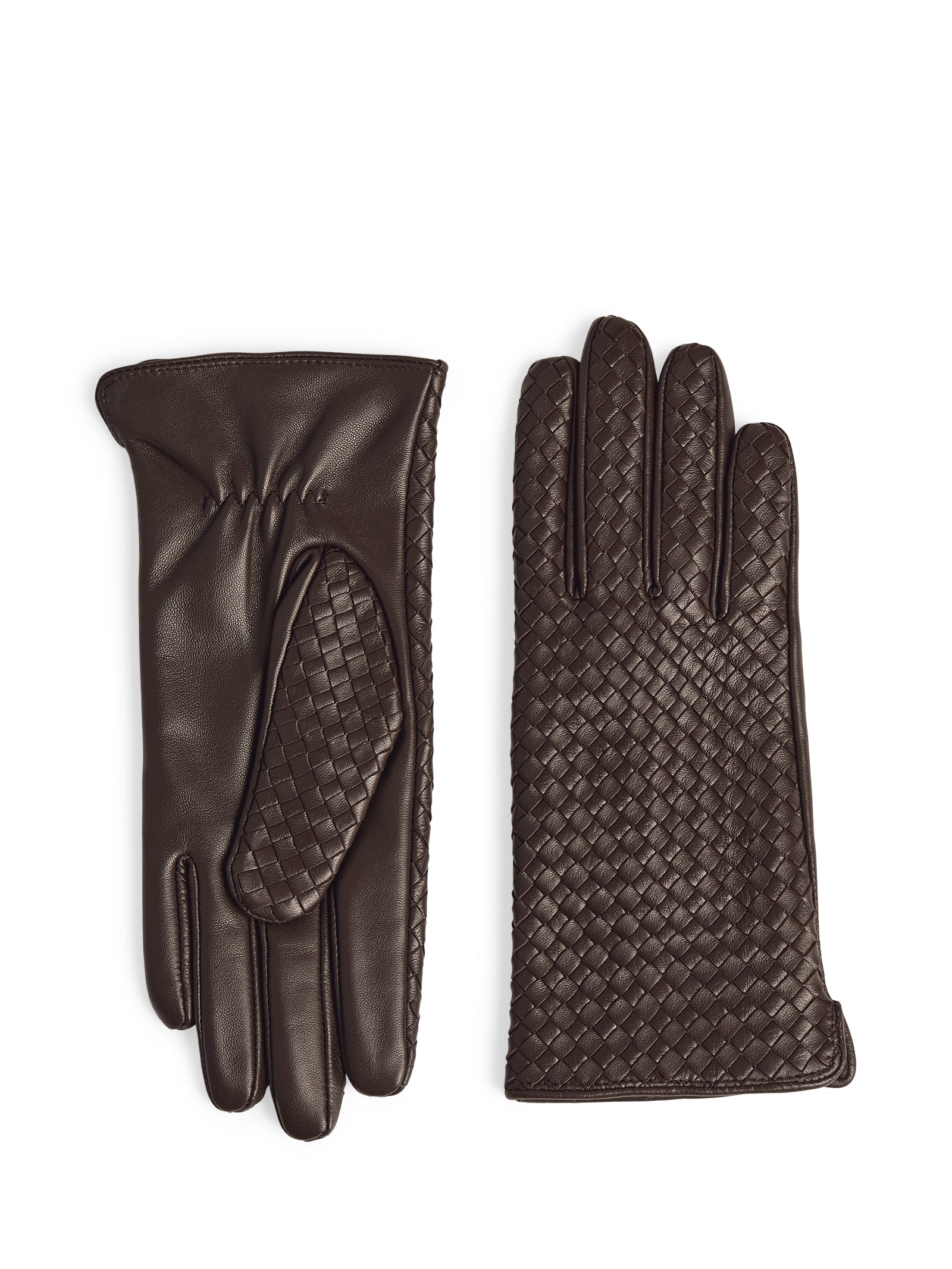 Melia Weave Gloves - Burgundy, Black or Brown