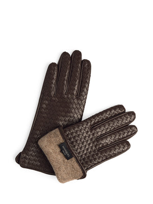 Melia Weave Gloves - Burgundy, Black or Brown