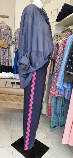 RIc Rac Navy Twill Sailor Pant