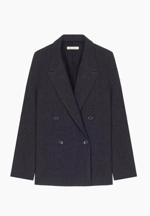 Kaufman Carbon Wool Tailored Jacket