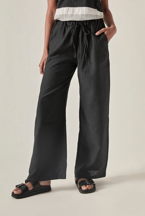Drawstring Trousers : Beige or Black