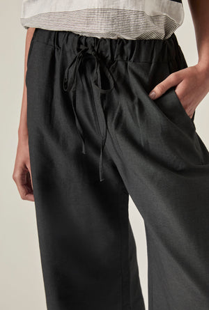 Drawstring Trousers : Beige or Black