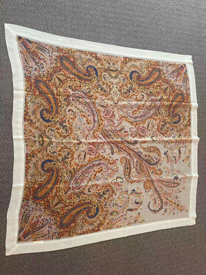 Printed Square Cashmere Scarf