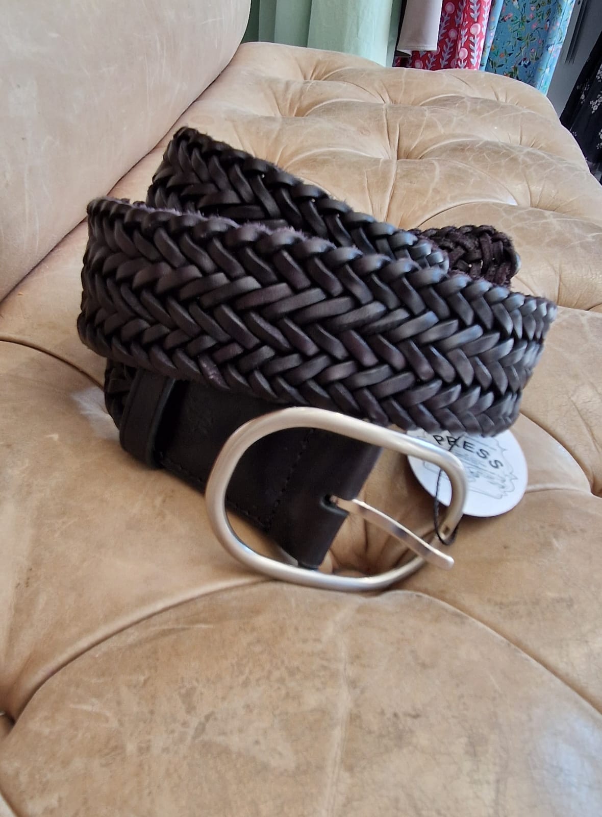 Woven Black Belt