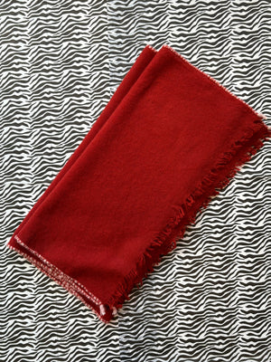 Iron Red Cashmere Scarf