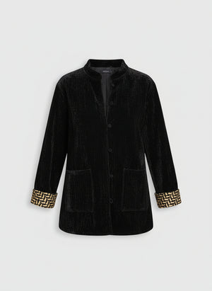 Jet Velvet Kelly Jacket