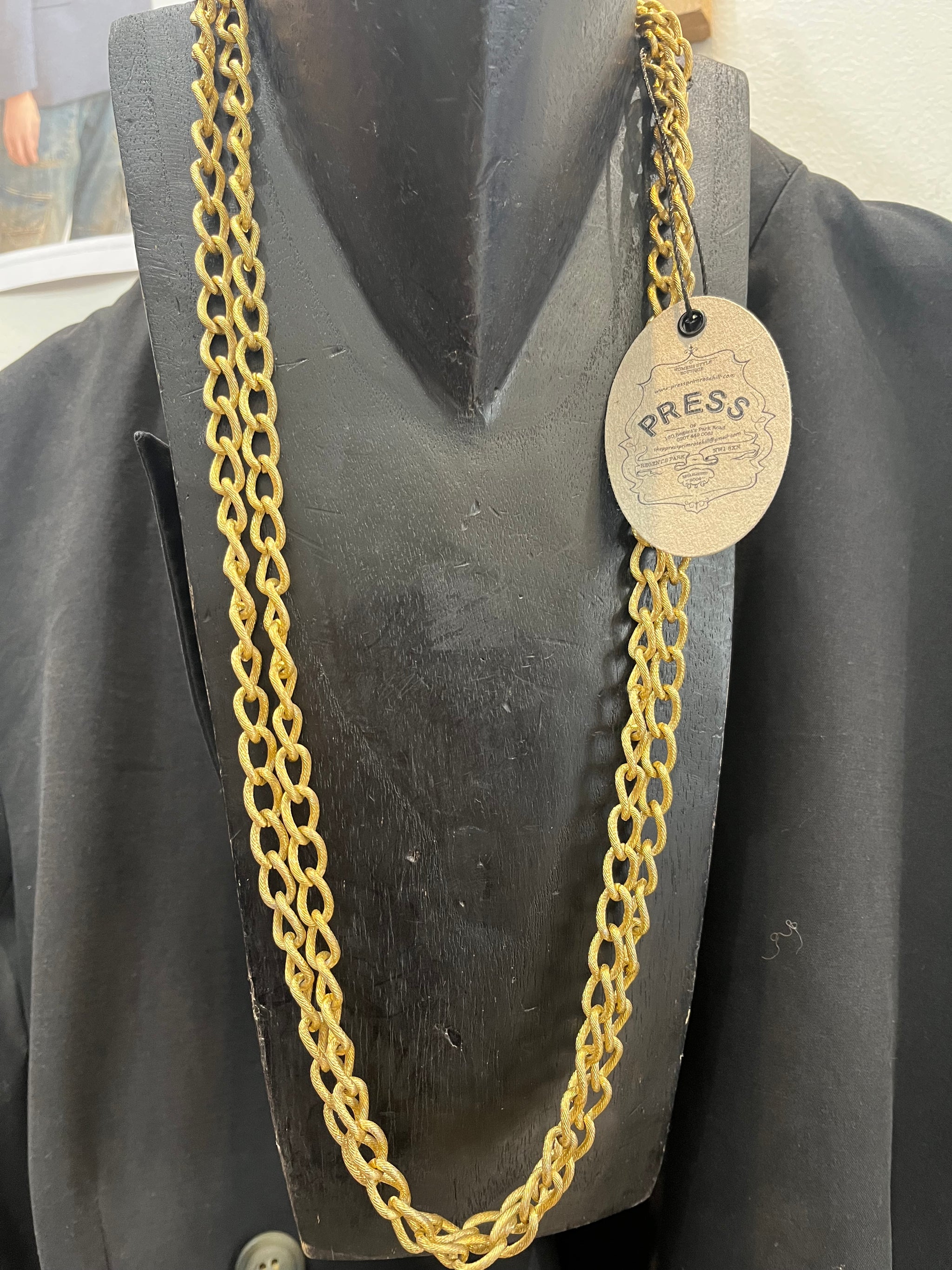 VIntage Chunky Chain 'Gold' Necklaces - PRESS Primrose Hill