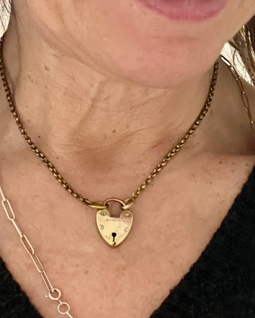 VIntage Chunky Gold Necklaces