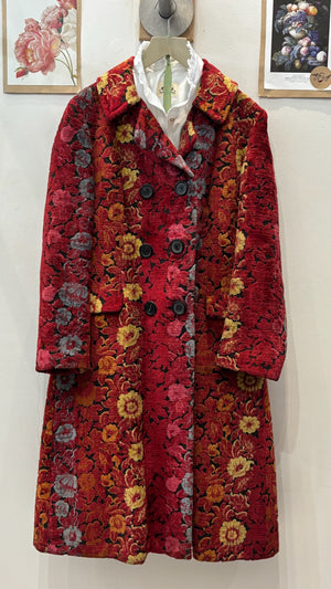 Vintage Chenille Coat