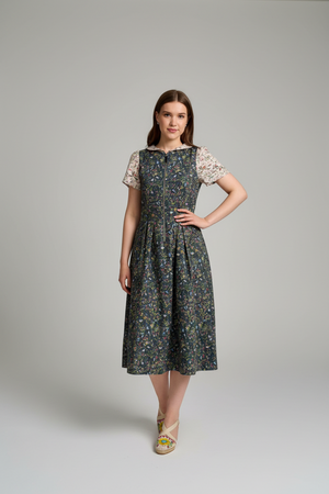 Botanical Sonnet Cotton Dress