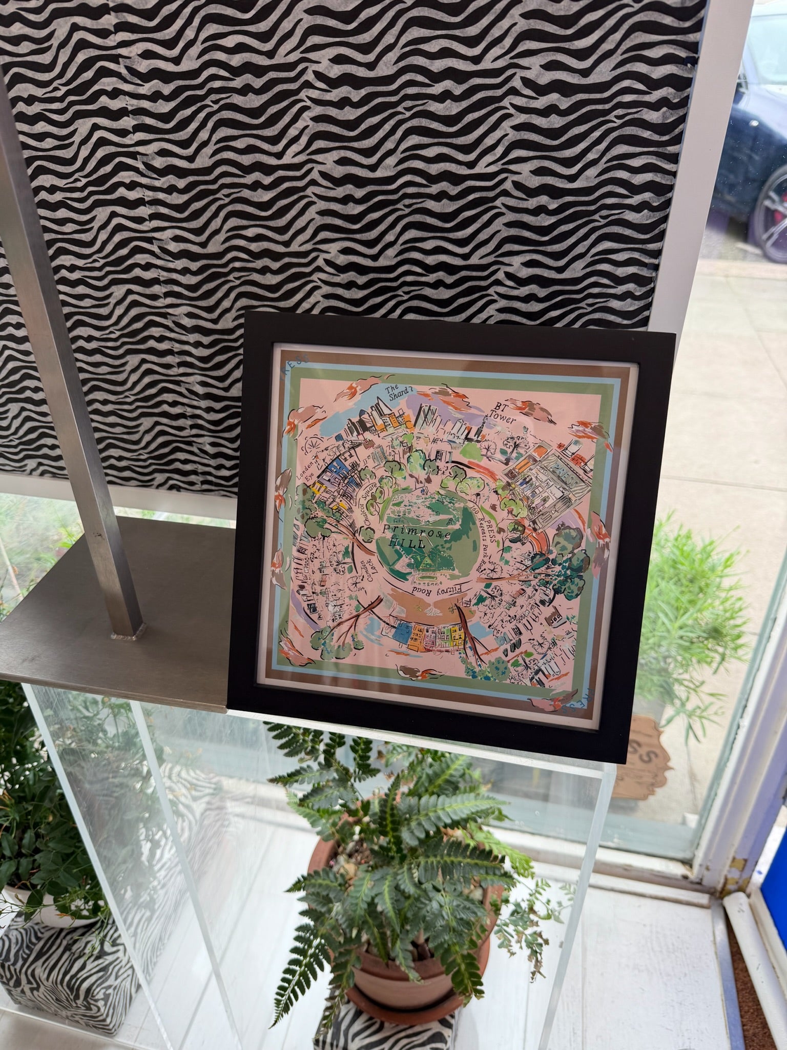 Mini Frame Primrose Hill Artwork