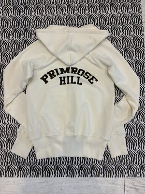White PRIMROSE HILL Zip-UP Hoodie