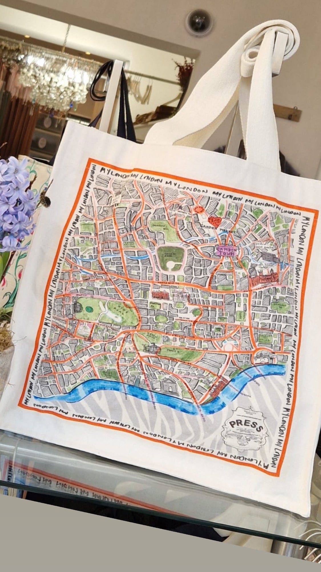 London Tote Bag