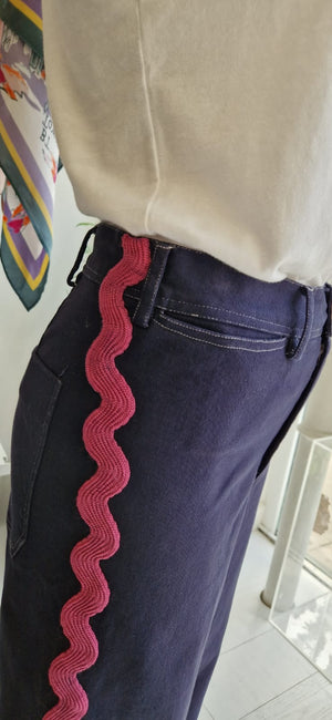 RIc Rac Navy Twill Sailor Pant