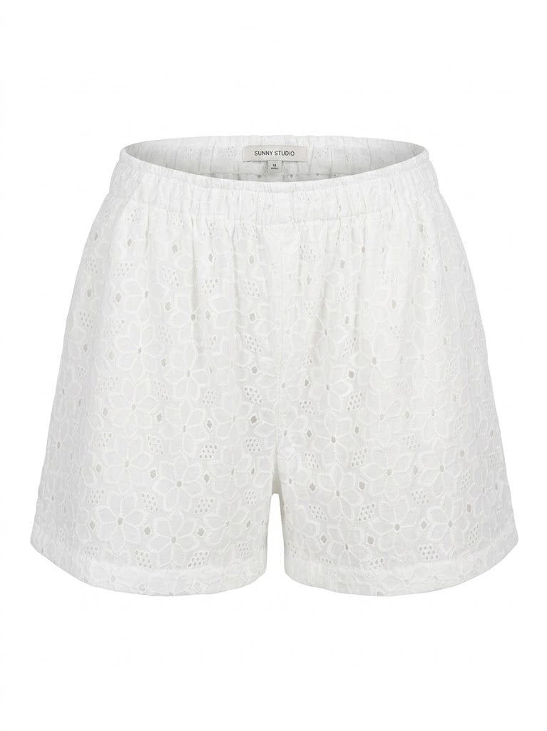 Kessy Broderie Shorts - PRESS Primrose Hill