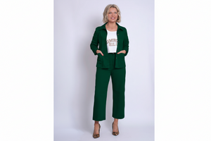Green Stretch-Twill Cotton Pelli Jacket - PRESS Primrose Hill