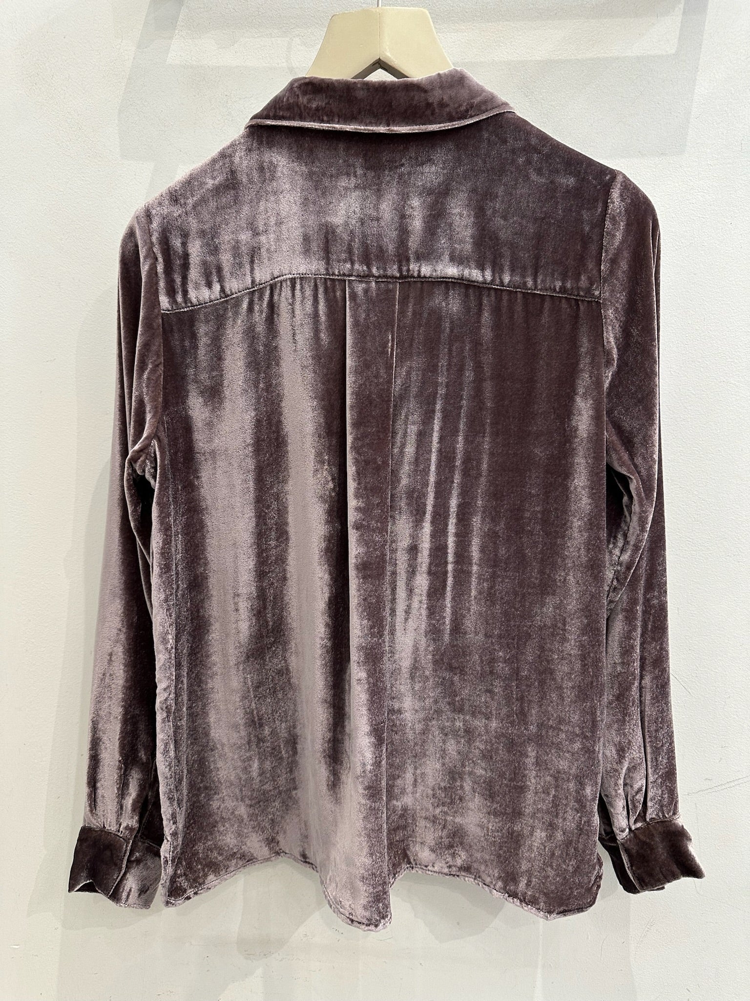 Jodie Brown Velvet Shirt