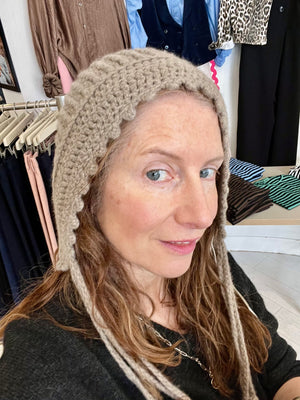 Cashmere Bonnet Hat