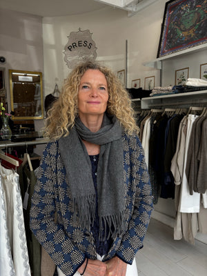 Cashmere Fringed Scarf