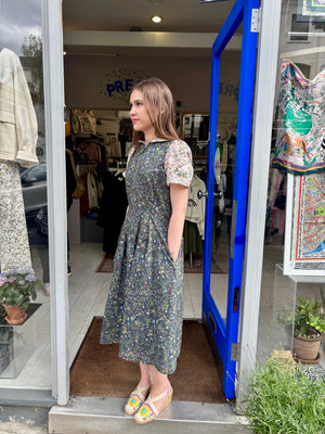 Botanical Sonnet Cotton Dress