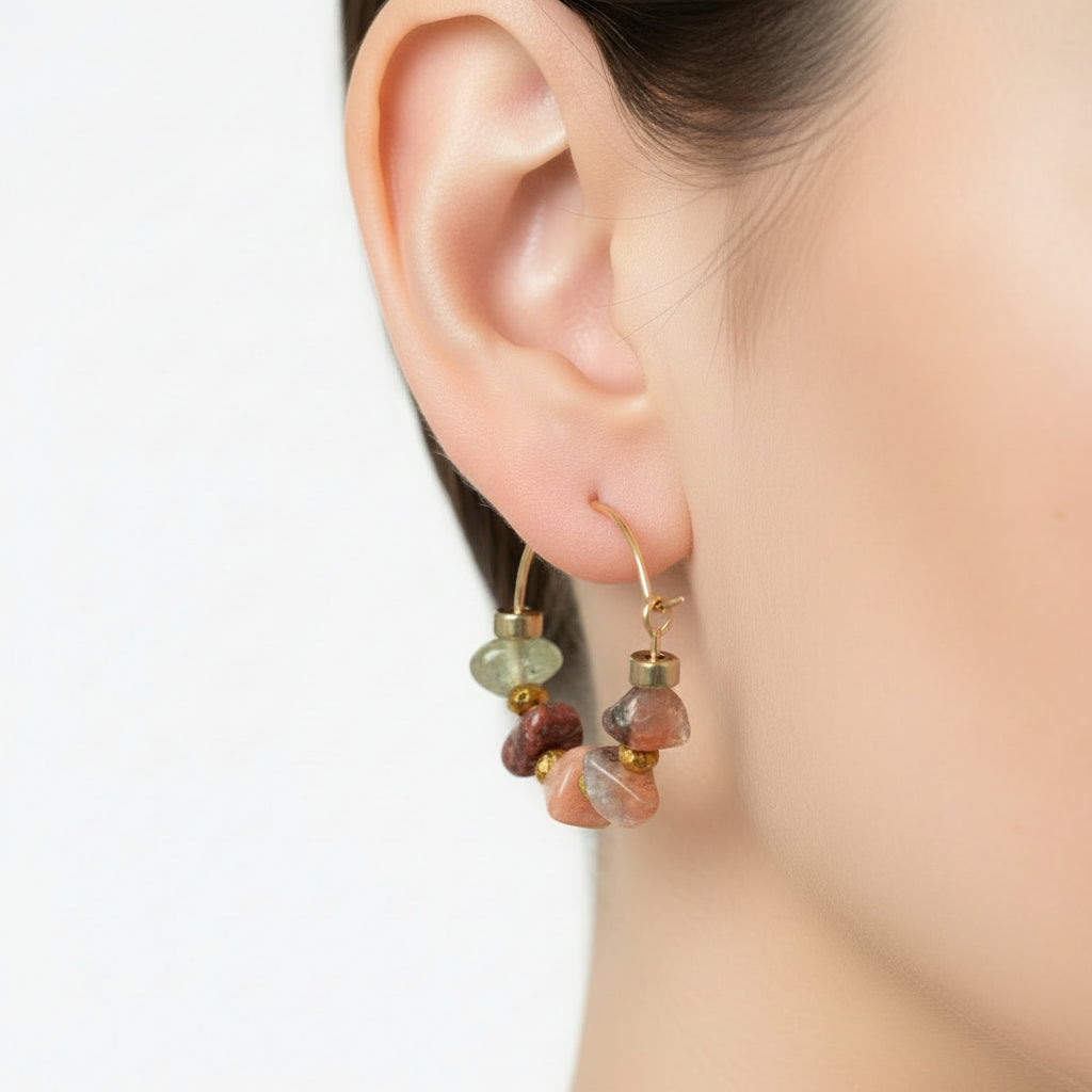 Scottish Gold-Plated Earrings