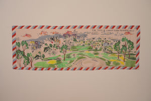 Primrose Hill Panorama Wool-Modal Scarf
