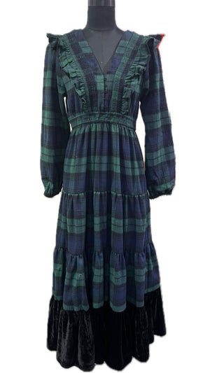 Tartan Bute Long Dress