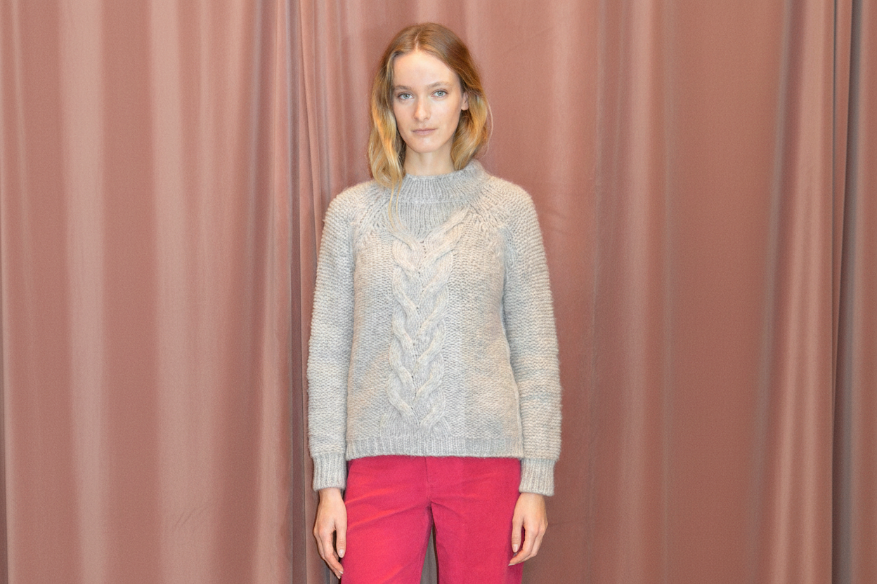 Dolcevita GREY Wool Pullover