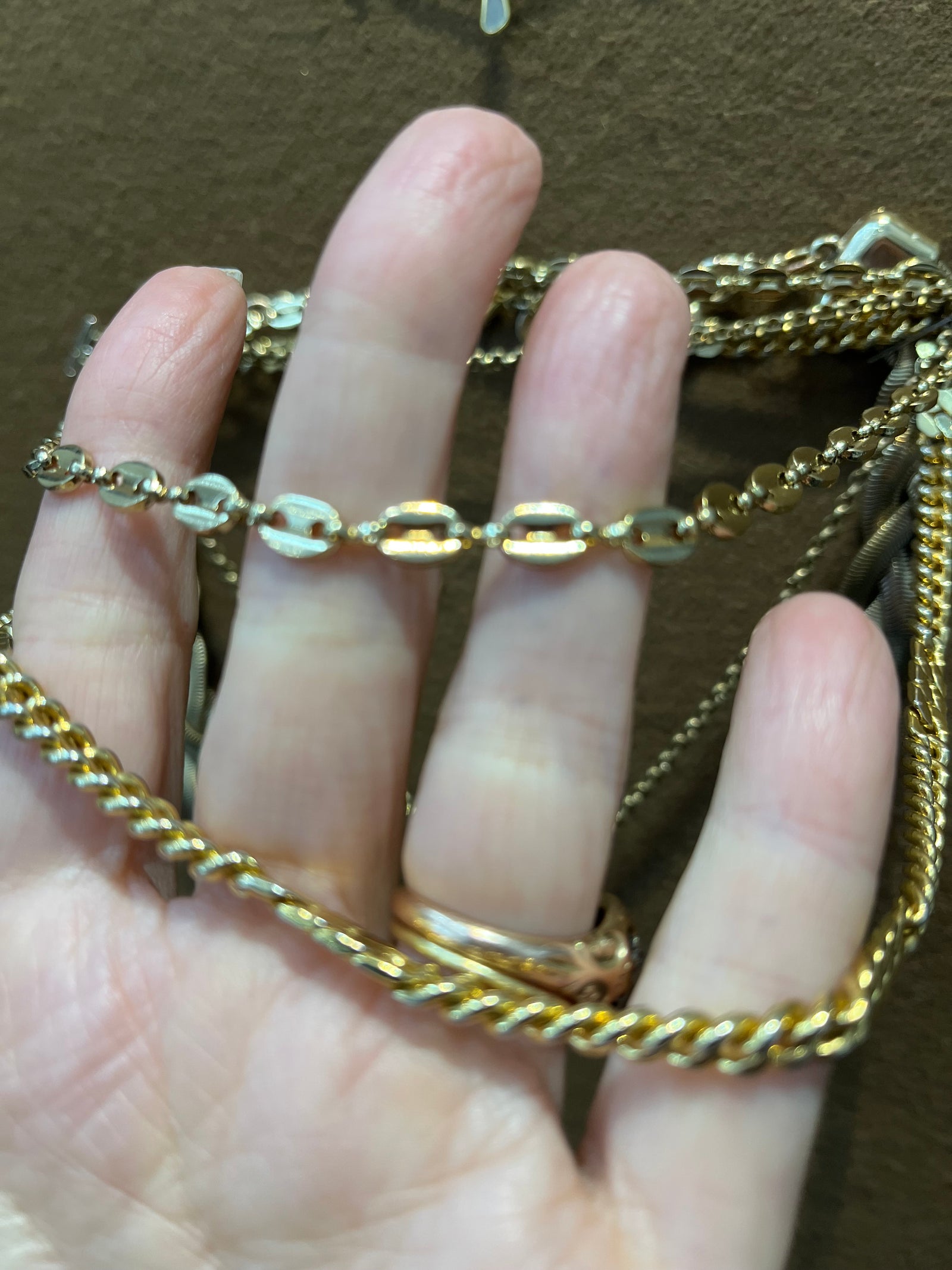 VIntage Chunky Gold Necklaces - PRESS Primrose Hill