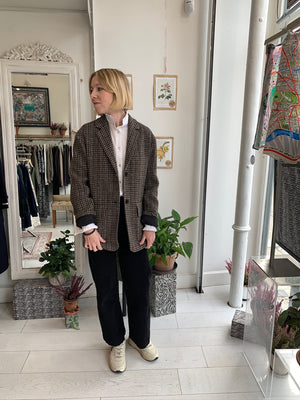 Pique-Jersey Vita Pie-Crust Shirt