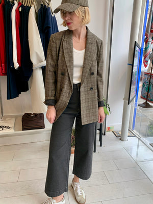 Wool Check Fred Jacket