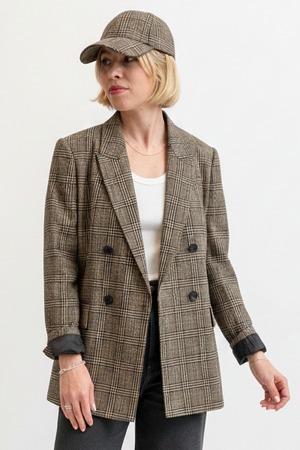 Wool Check Fred Jacket
