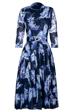 Aster Feather Musola Dress