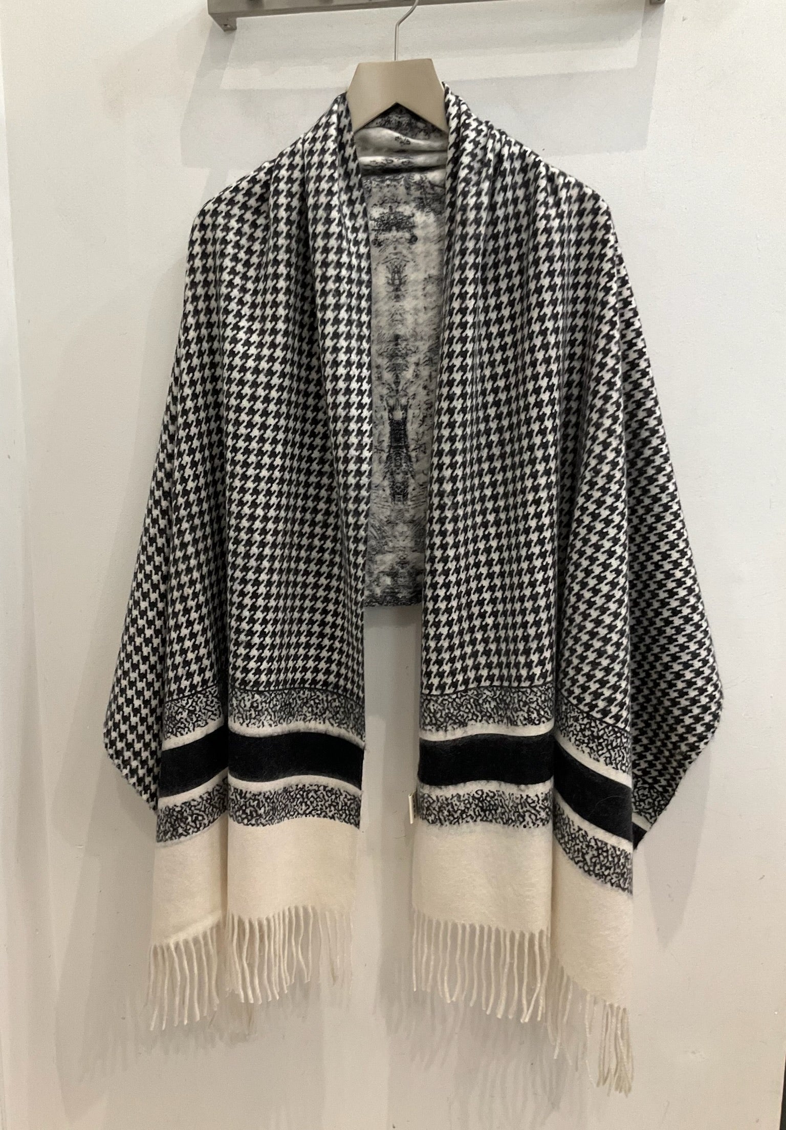 Toile Jouy Dioresque Big Cashmere Scarf