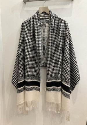 Toile Jouy Dioresque Big Cashmere Scarf