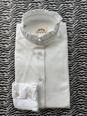 Pique-Jersey Vita Pie-Crust Shirt